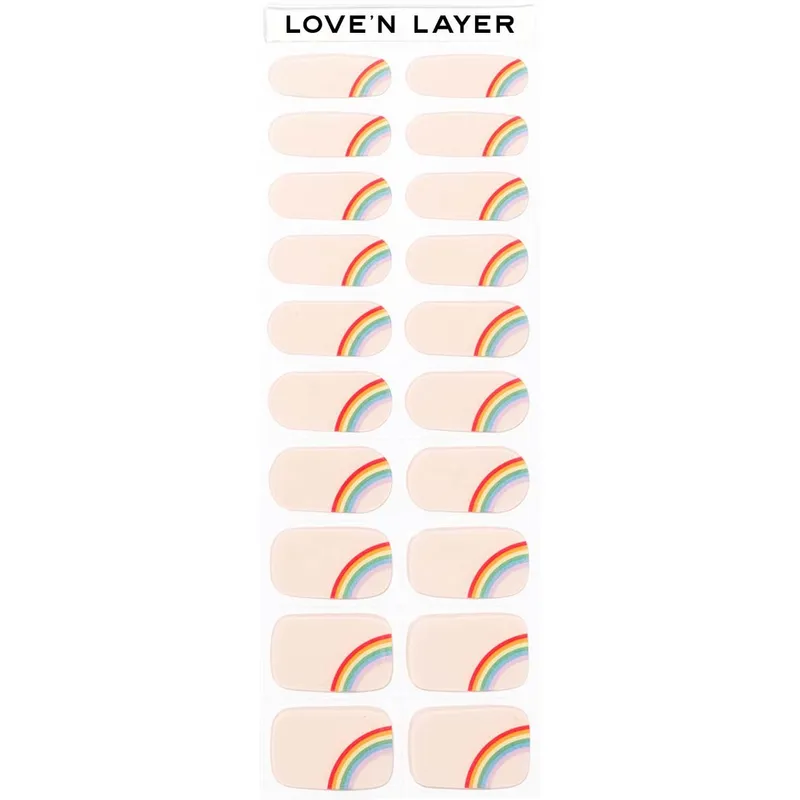 Love’n Layer Proud Rainbow Semi Transparent Multi Color