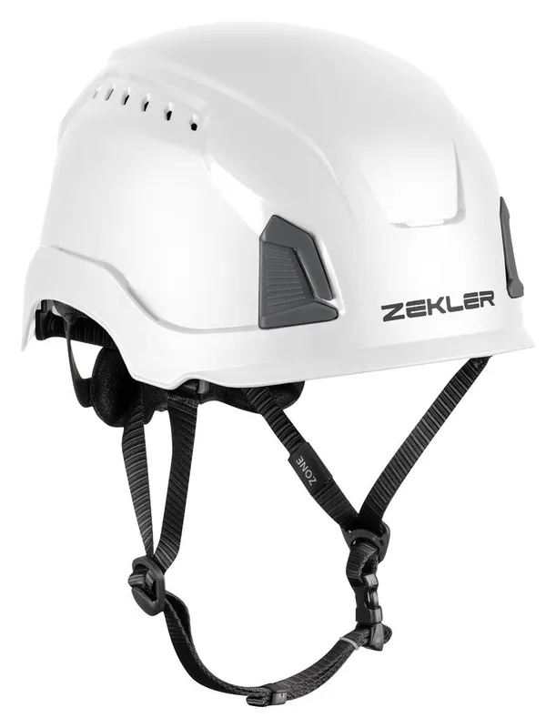 Zekler Zone Standard Vit Skyddshjälm med 12 ventilationshål Vit