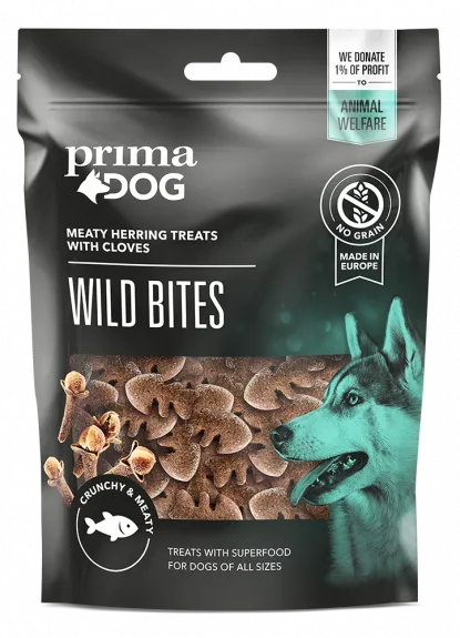 PrimaDog Wild Bites 4 olika smaker 100gr eller 150gr (#3673)