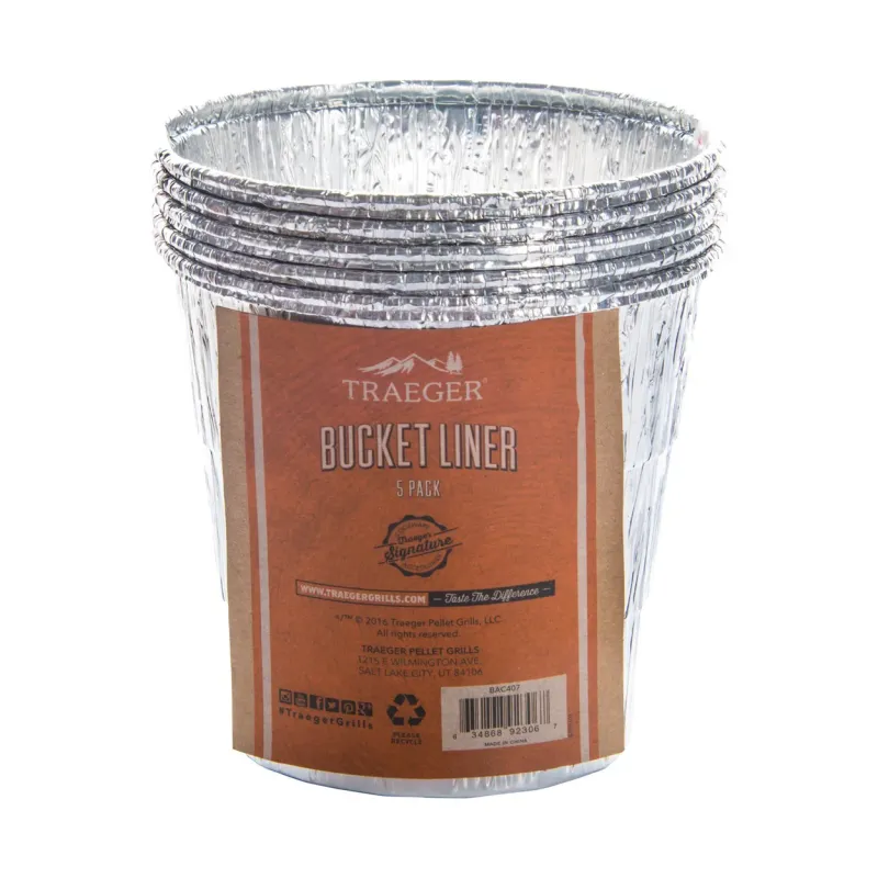 Traeger Traeger Folieform till uppsamlingshink 5-pack