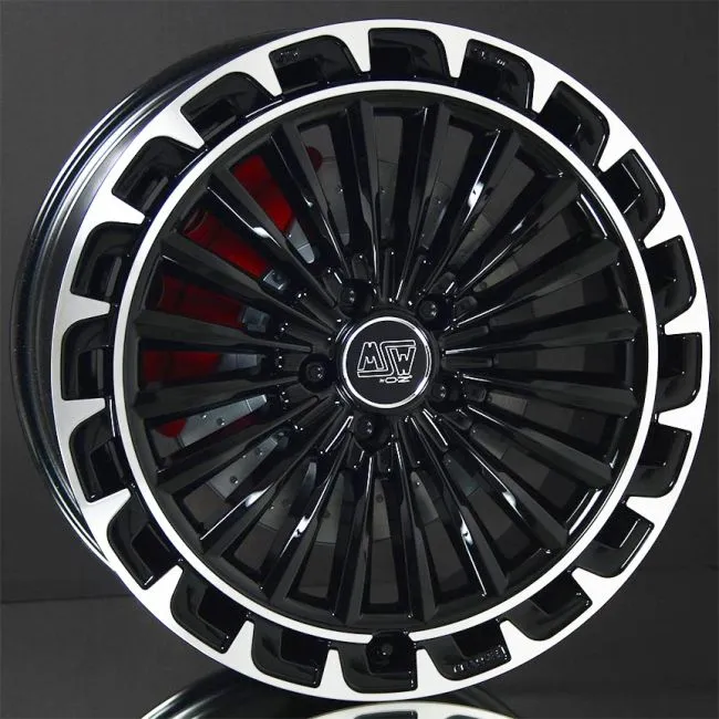Msw 32 Gloss Black/Polished 8X19 (#8077)