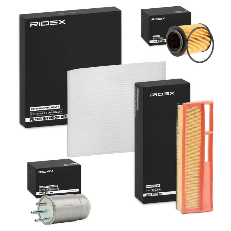 Filtersats RIDEX 4055F27657