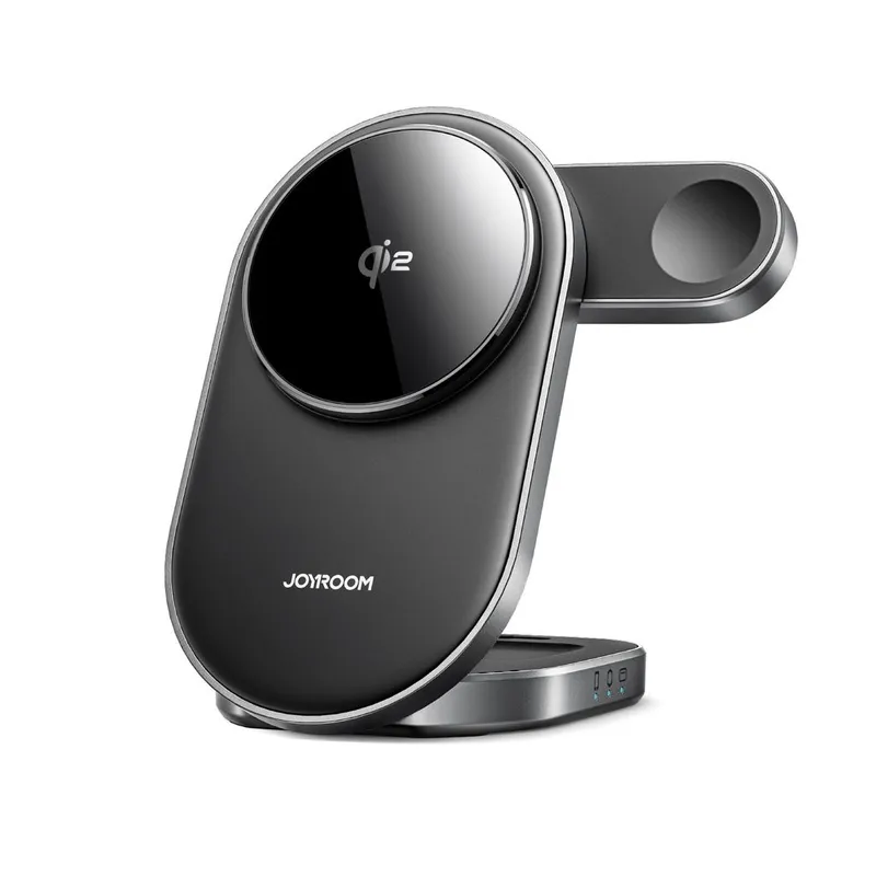 Joyroom JR-W17 Qi 3-in-1 Wireless Inductive Charger - Black