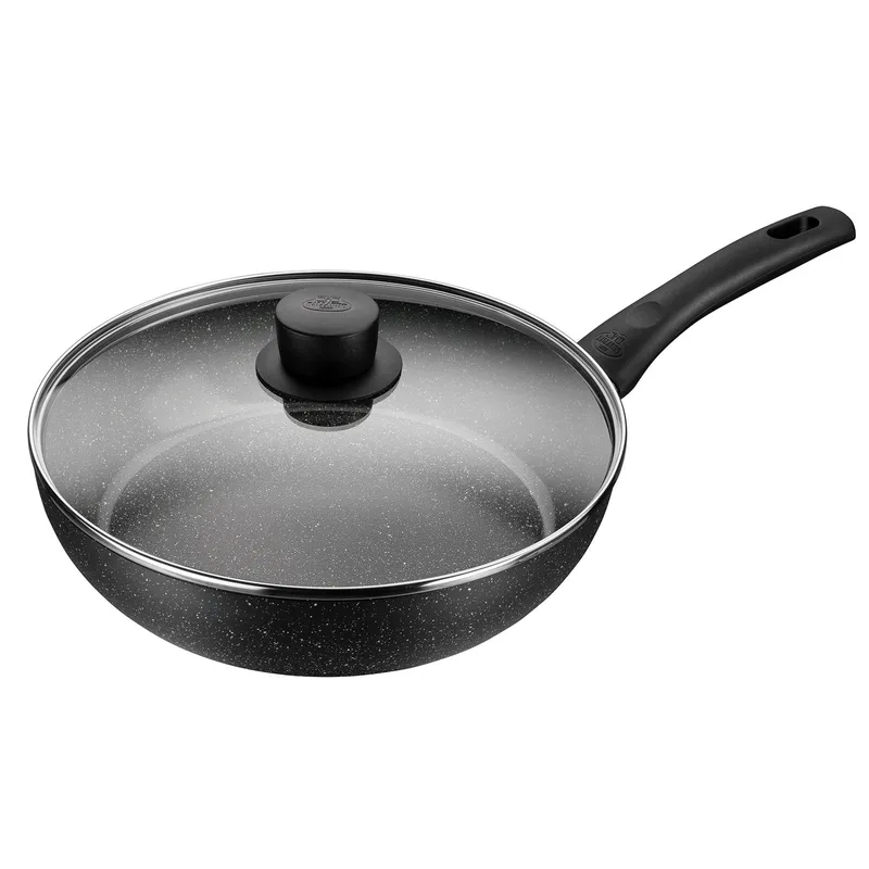 Ballarini Vipiteno traktörpanna med lock 28 cm, aluminium