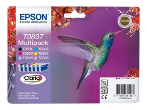 Epson Bläck Multipack T0801/2/3/4/5/6 - R265