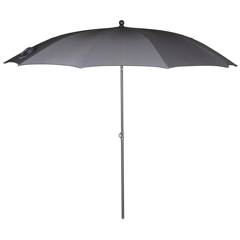 Fiam, Elios parasoll 280 cm anthracit/grey steel