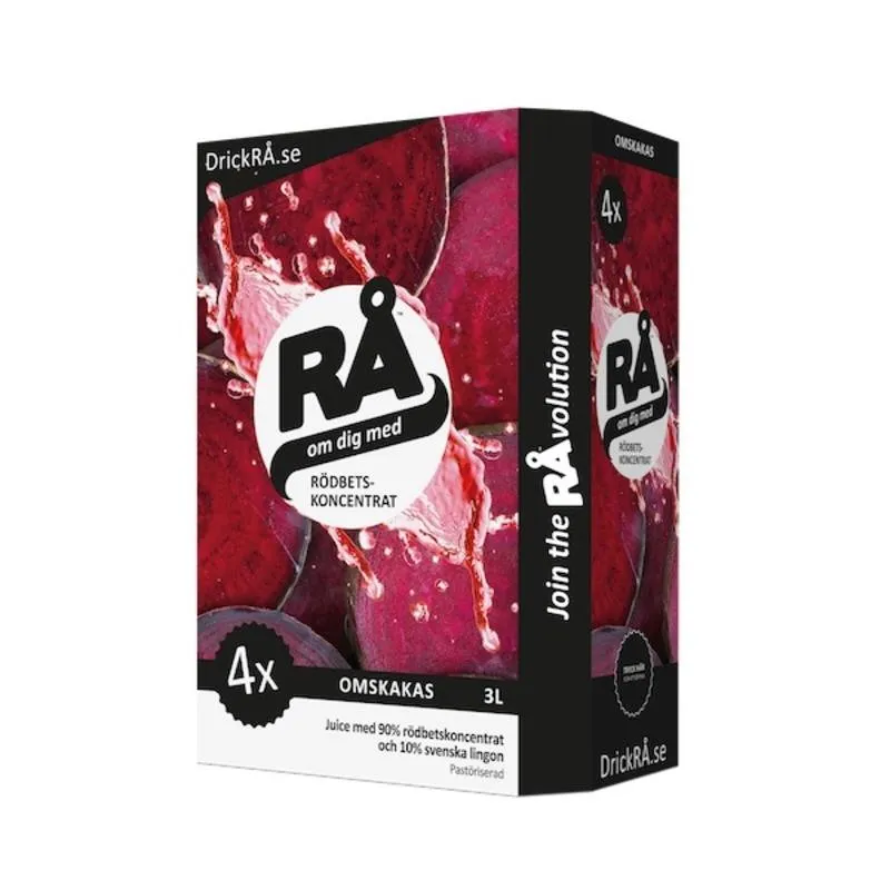 RÅ Rödbetskoncentrat, 3000 ml