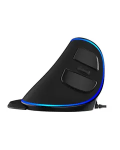 Vertikal datormus M618PU, 7200DPI - Svart/Blå