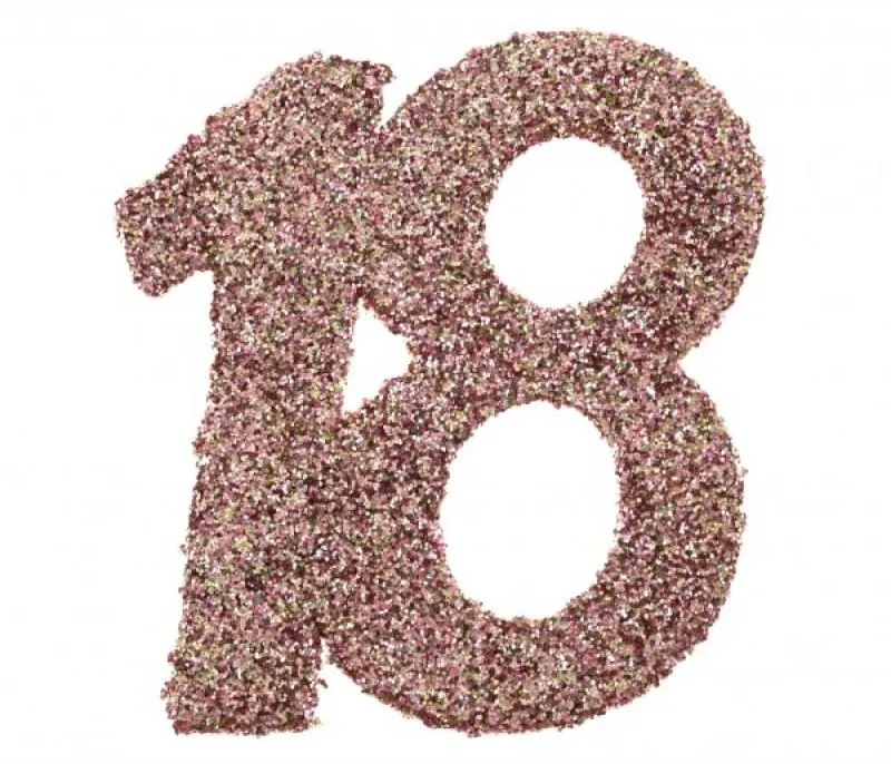 Konfetti Roséguld 18-år, 6-pack
