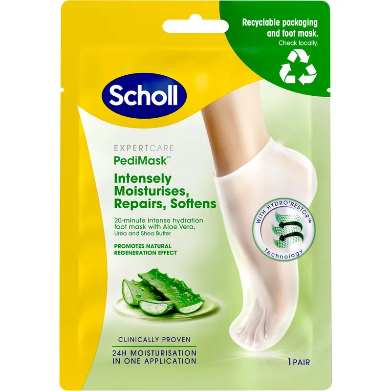 Scholl ExpertCare PediMask™ Aloe Vera – 2 pcs
