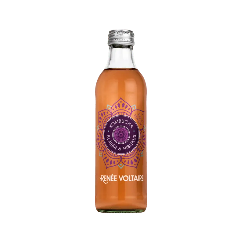 Renée Voltaire Kombucha Blåbär & Hibiskus EKO 275 ml