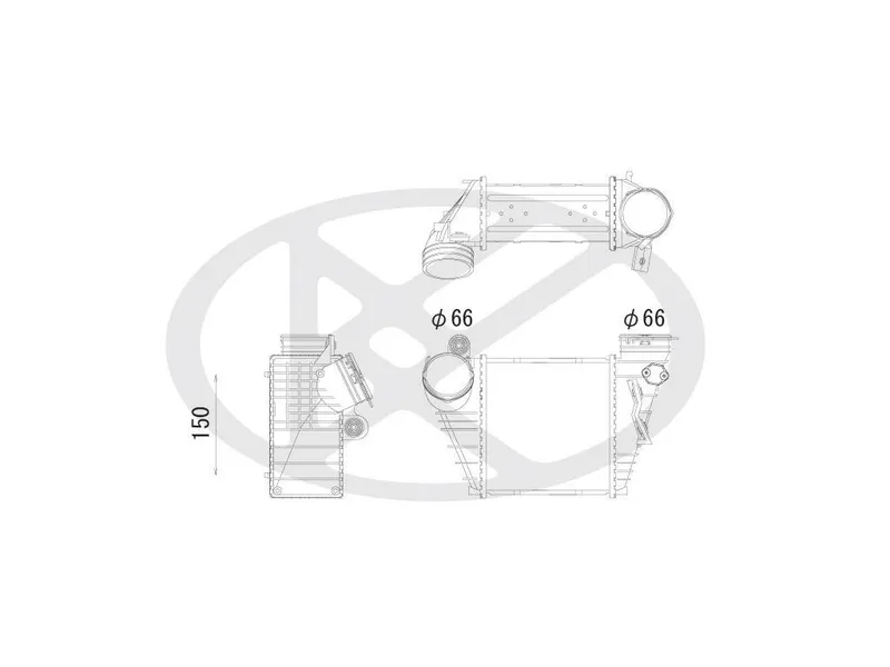 Intercooler KOYORAD IA450167