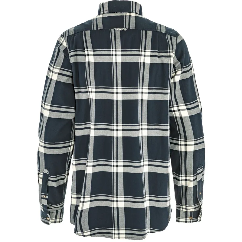 Fjällräven Men’s Övik Lite Flannel Shirt Laurel Green-chalk White