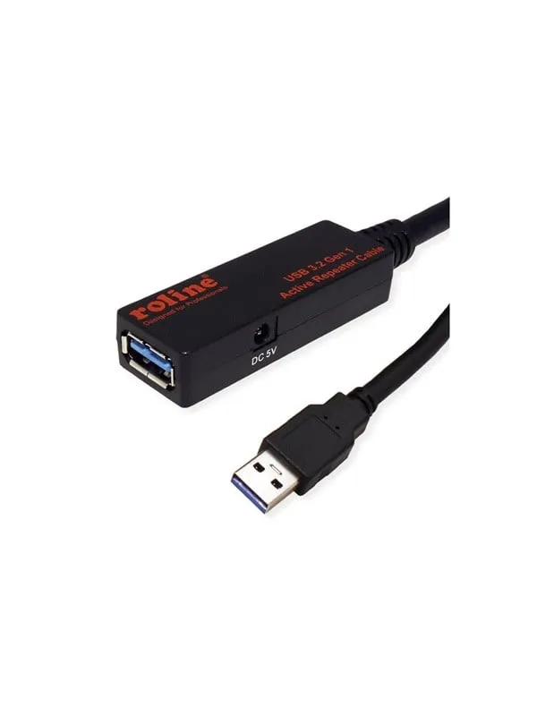 Roline - USB extension cable - USB Type A to USB Type A - 15 m