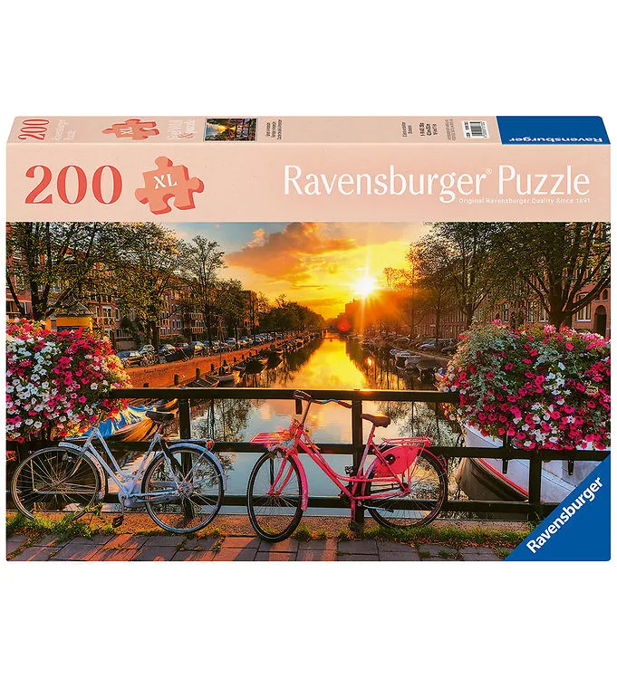 Sunset in Amsterdam Pussel 200 Bitar Ravensburger