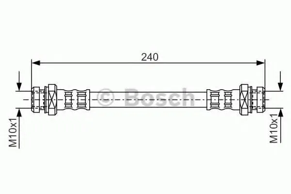 Bromsslang BOSCH 1 987 476 395