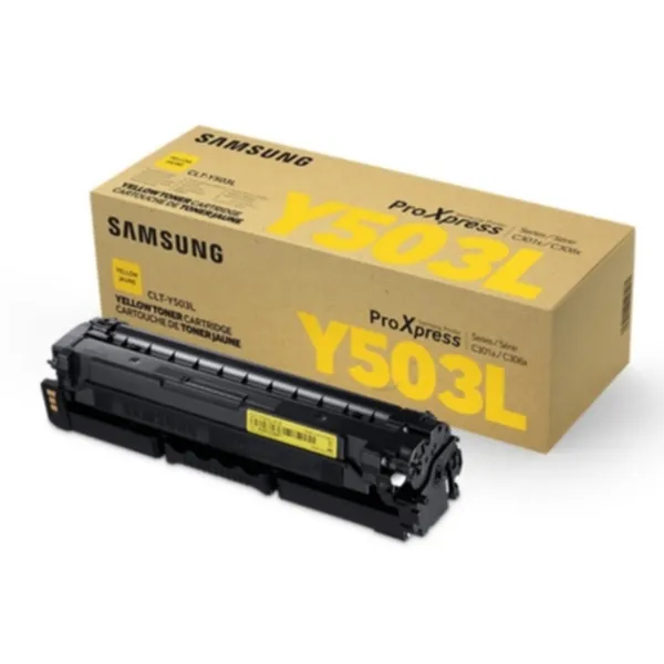 Samsung CLT-Y503L / SU491A gul toner 5.000 sidor