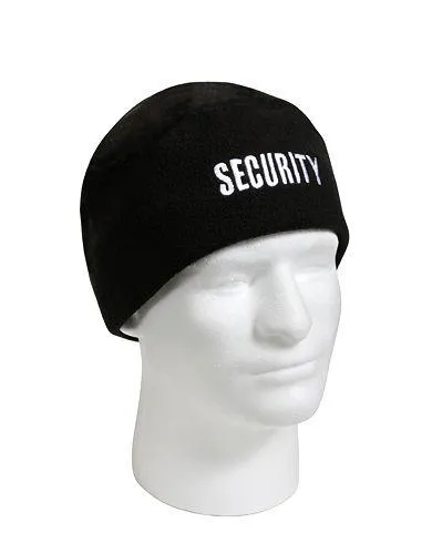 Rothco Security Polar Fleece Cap Svart