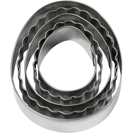 Utsticksform Ägg 8 cm 5-pack Creativ Company