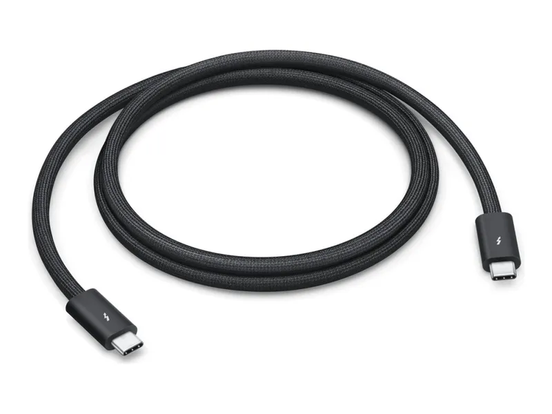 Apple Thunderbolt 5 (usb-c) Pro-kabel 1m Svart