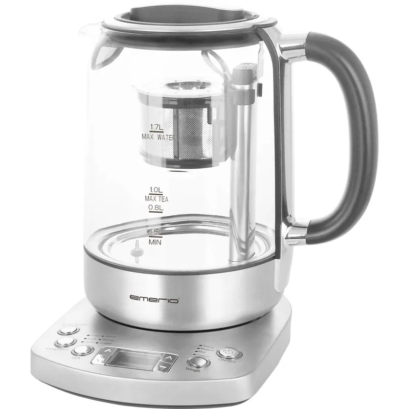 Emerio WK-122248 – Tebryggare/kittel – 1.7 liter – 2.2 kW – rostfritt stål