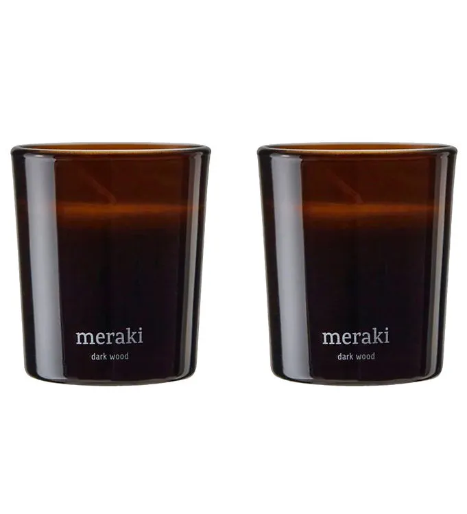 Meraki Meraki doftljus 15 timmar 2-pack Warm tonka