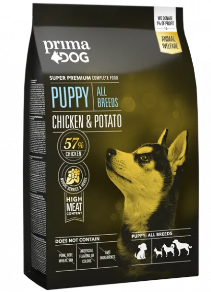 Dog Puppy All Breed Kyckling och Potatis 3Kg eller 10Kg