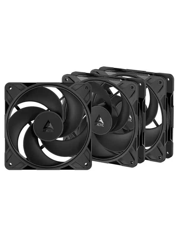 Arctic P12 Pro Reverse - 3 Pack - Chassi fläkt - 120mm - Svart