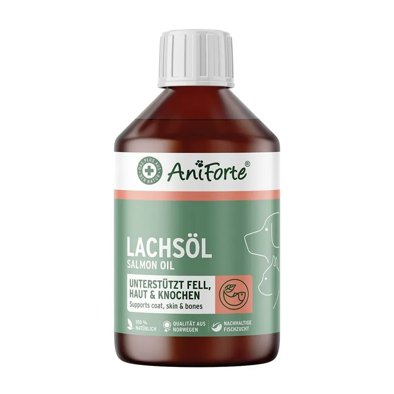 ANIFORTE laxolja till hundar och katter 250 ml