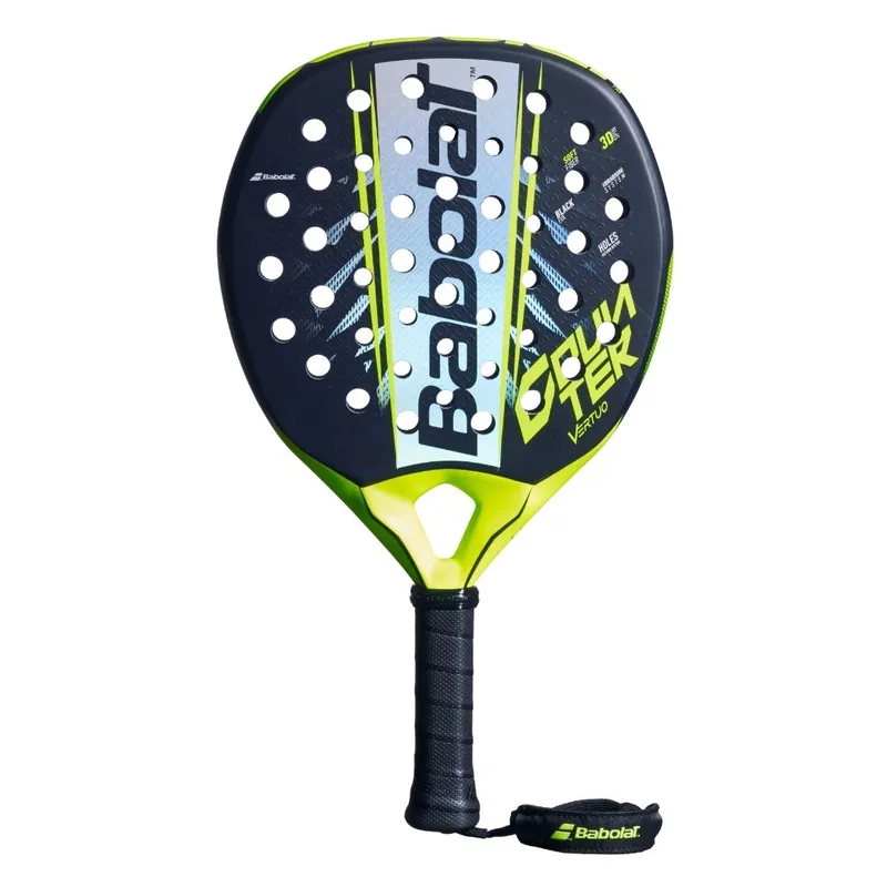Babolat Counter Vertuo 2.6 Svart, Gul Kol, EVA (Ethylene Vinyl Acetate), Glasfibrer 1 styck