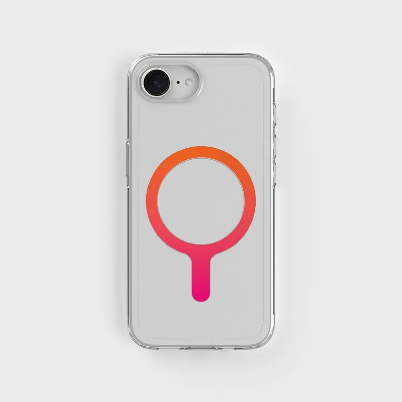 iPhone Clear Case with MagSafe Ring Bundle | agood company, iPhone 16e 17e #6640