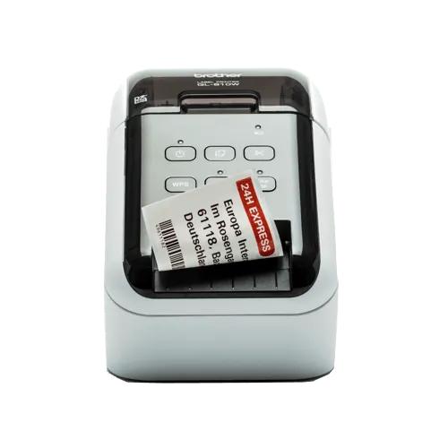 Brother QL-810Wc - Etikettskrivare - dubbelfärgad (monokrom) - direkt termisk - Rulle (6,2 cm) - 300 x 600 dpi - upp till 110 etiketter/min - USB 2…