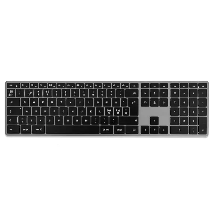Satechi Slim X3 Bluetooth - Tangentbord - Nordisk - Svart