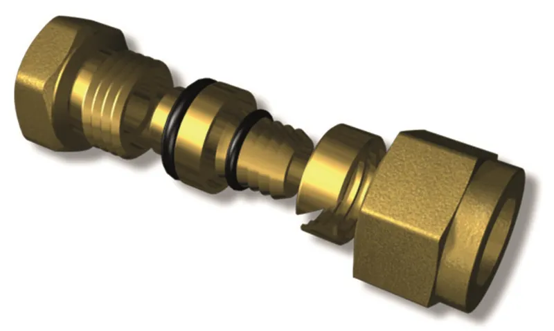 LK Systems 2417464 Koppling 16 mm x G15 Utvändig gänga