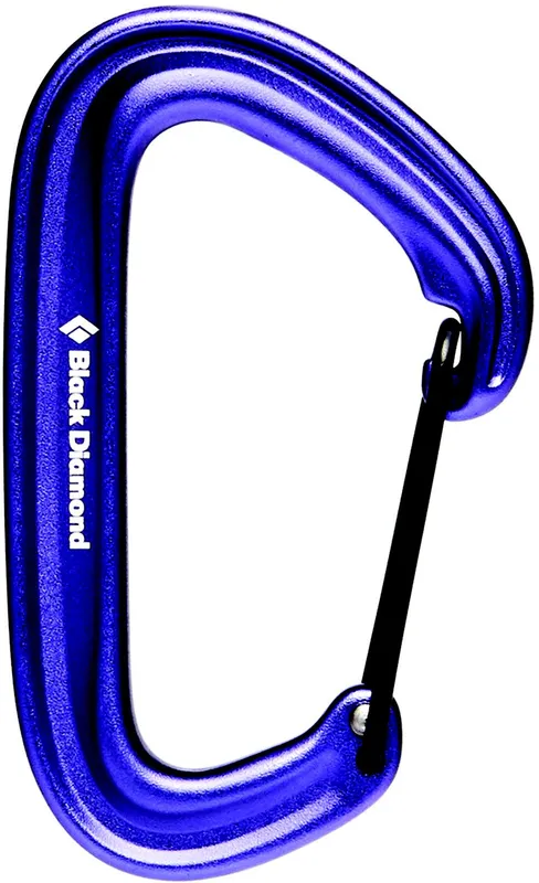 Black Diamond LiteWire Carabiner Purple
