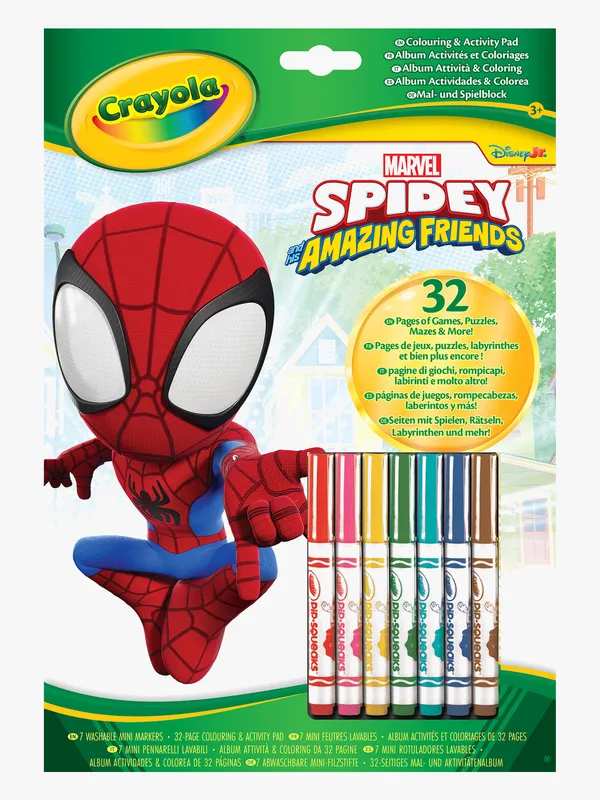 Coloring & Activity Album Spidey Crayola