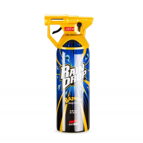 Snabbförsegling SOFT99 Bazooka Rain Drop, 300 ml, Vax + Polerduk