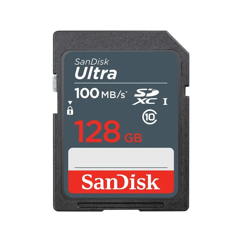 SanDisk Ultra Minneskort SDXC 128G 100mb/s