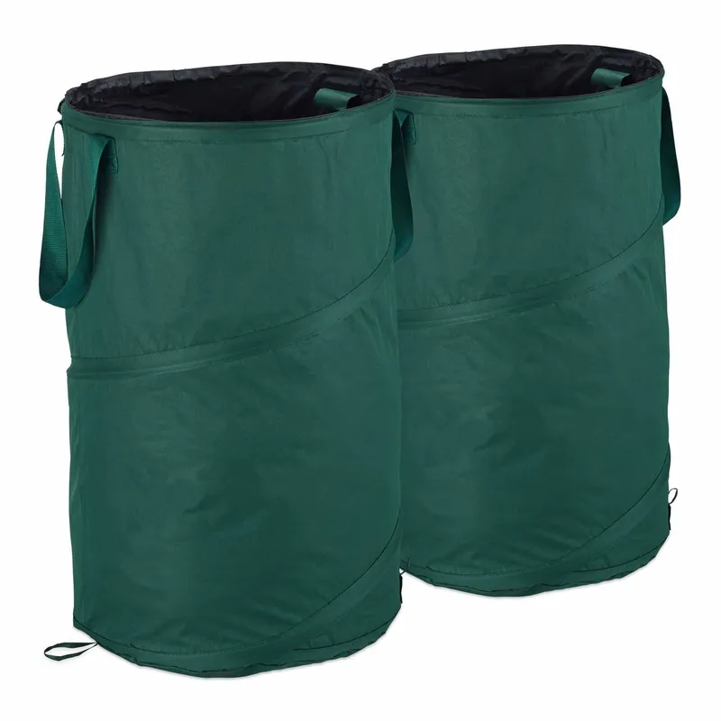 set med 2 st fristående lövpåsar 120L