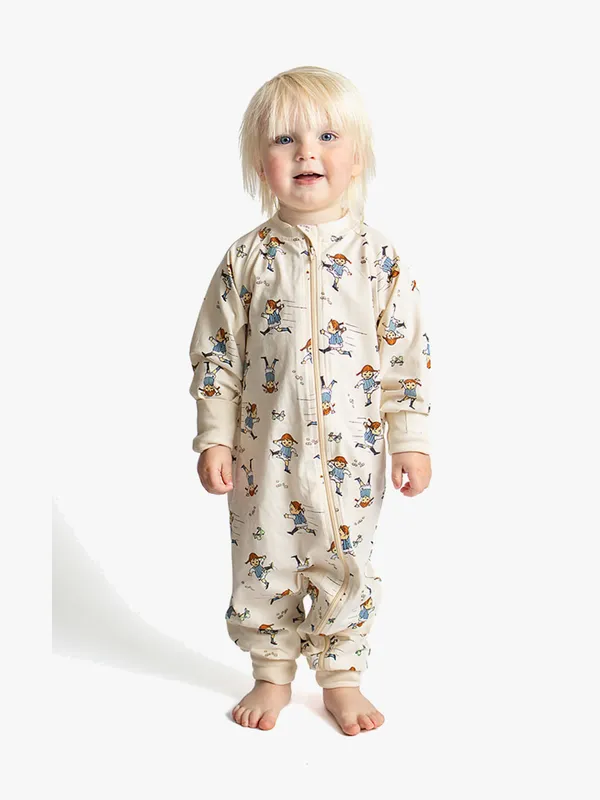 Pyjamas Pippi Långstrump soft beige (#1615)