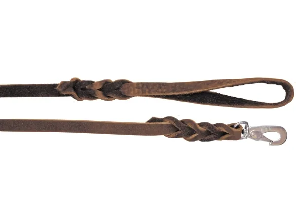 Läderkoppel Soft Brun 180cm