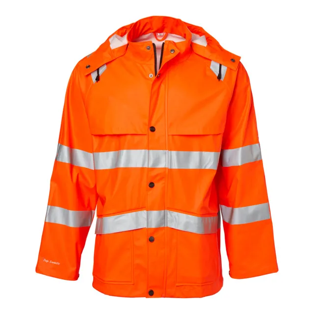 REGNJACKA ORANGE KLASS 3 S | Beijerbygg Byggmaterial