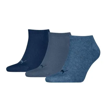 Puma Strumpor 3P Sneaker Socks Jeansblå Strl 43/46