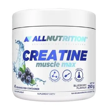 Allnutrition – Creatine Muscle Max, Blåbär – 250g