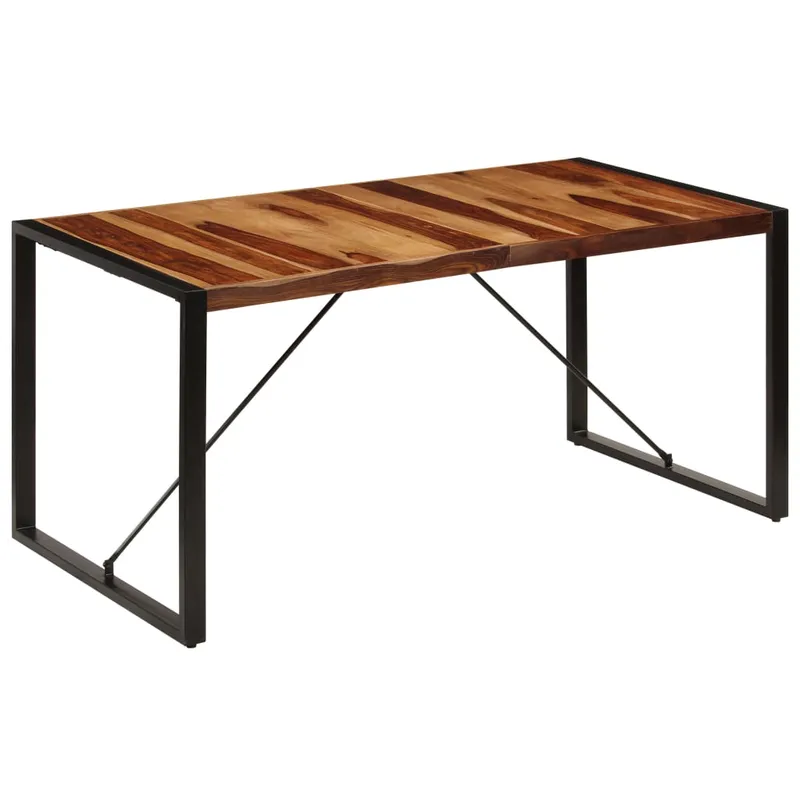 Matbord 160x80x75 cm Massivt Akaciaträ