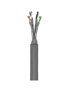 Pro CAT 6a network cable S/FTP (PiMF) grey 305 m - Grå