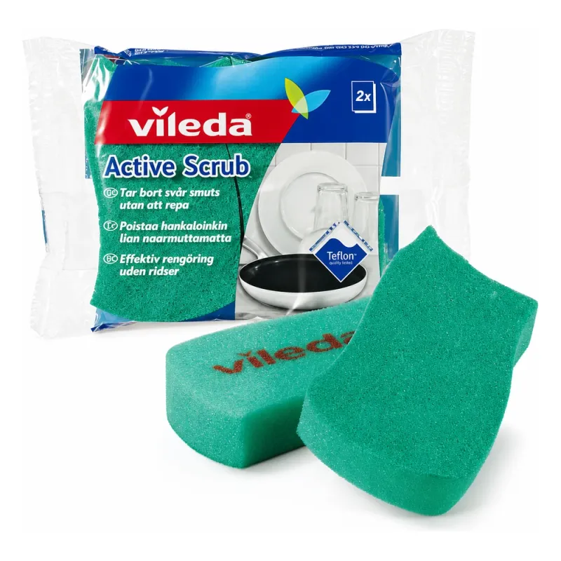 RENGÖRINGSSVAMP VILE ACTIV 2P | Beijerbygg Byggmaterial