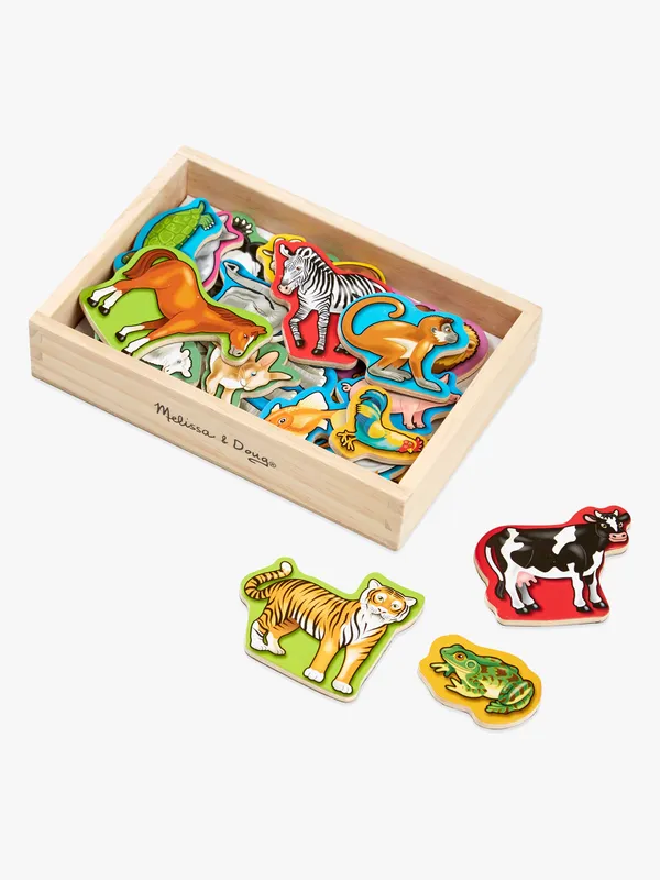 Trämagneter Djur i Låda Melissa & Doug