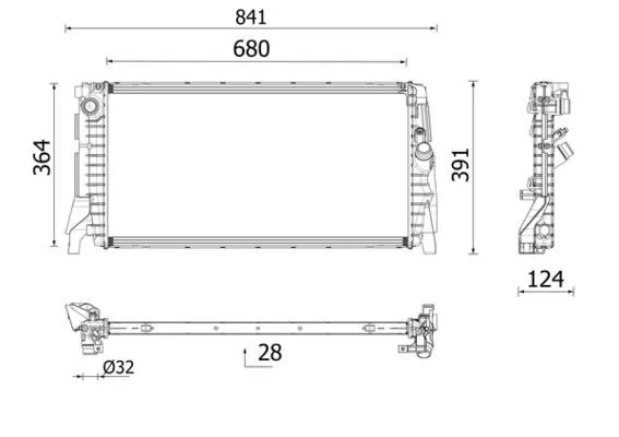 Kylare MAHLE CR 2747 000P