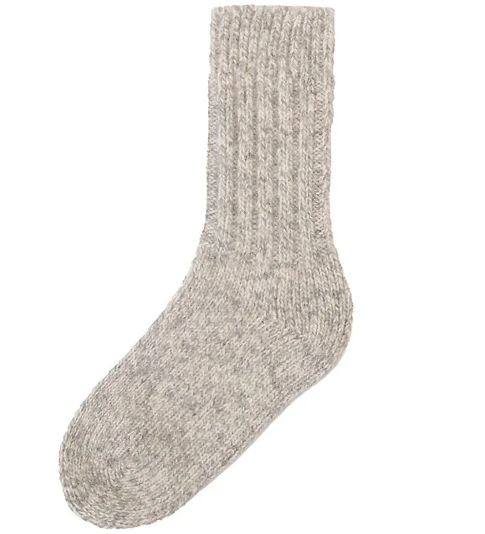Joha Strumpor – Ull – Stickad – Grey